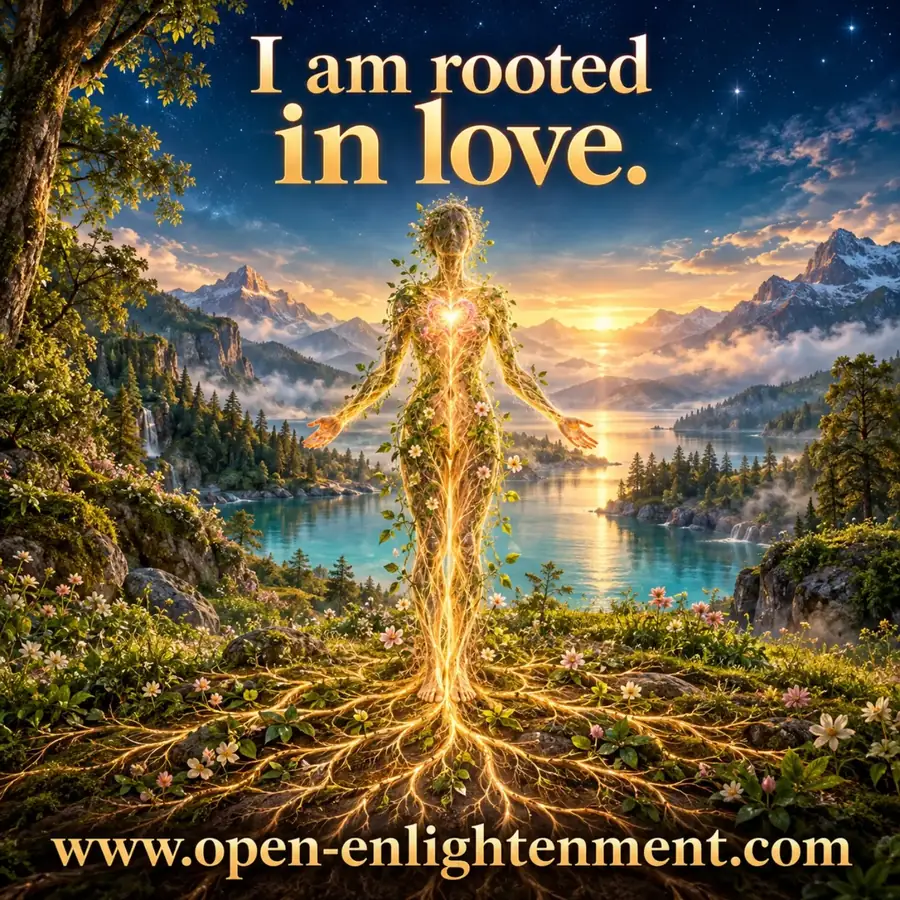I am rooted in love.