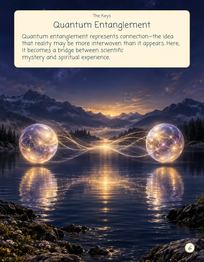 Quantum Entanglement — original illustrated book page